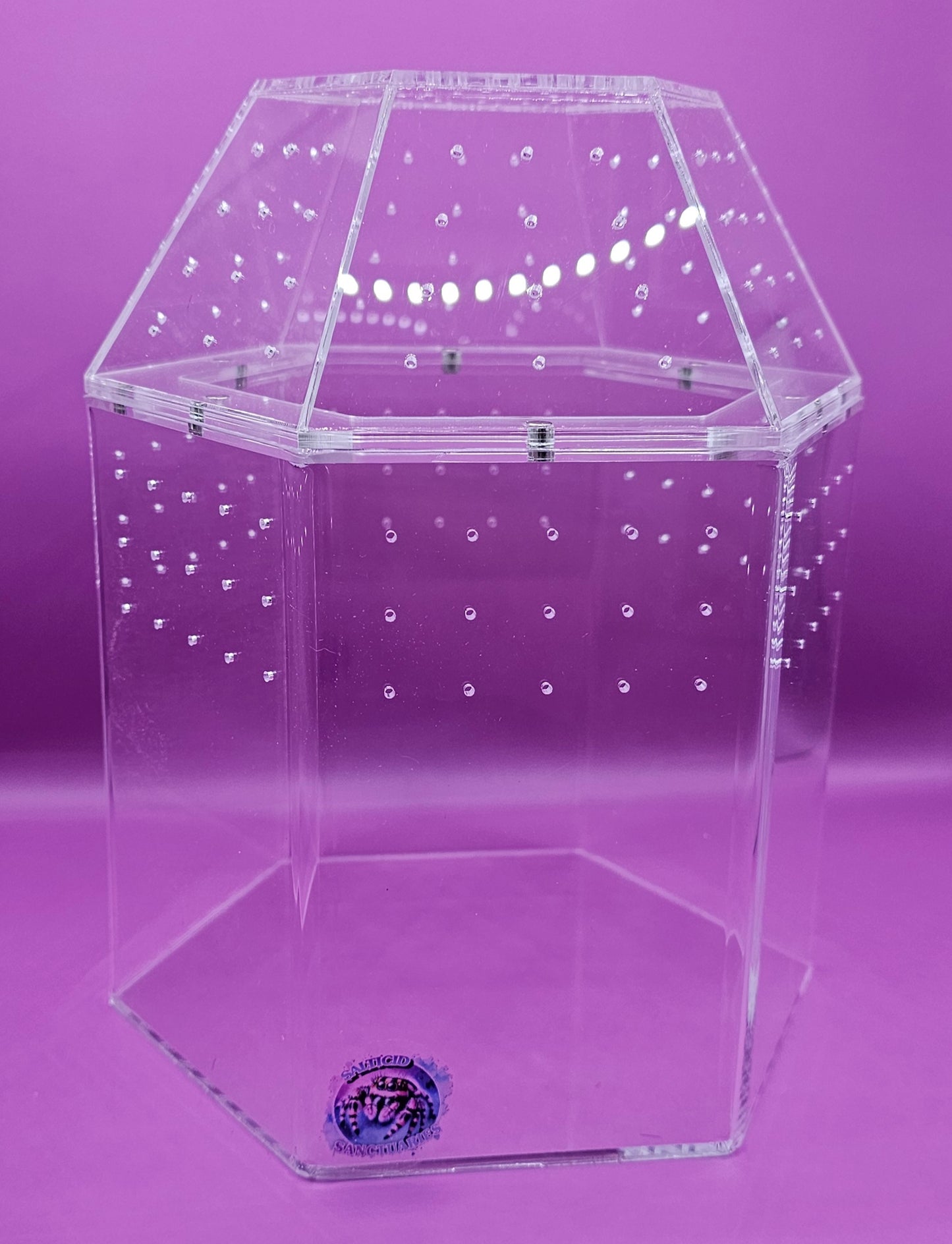 Large Hexagon Mid Opening Enclosure