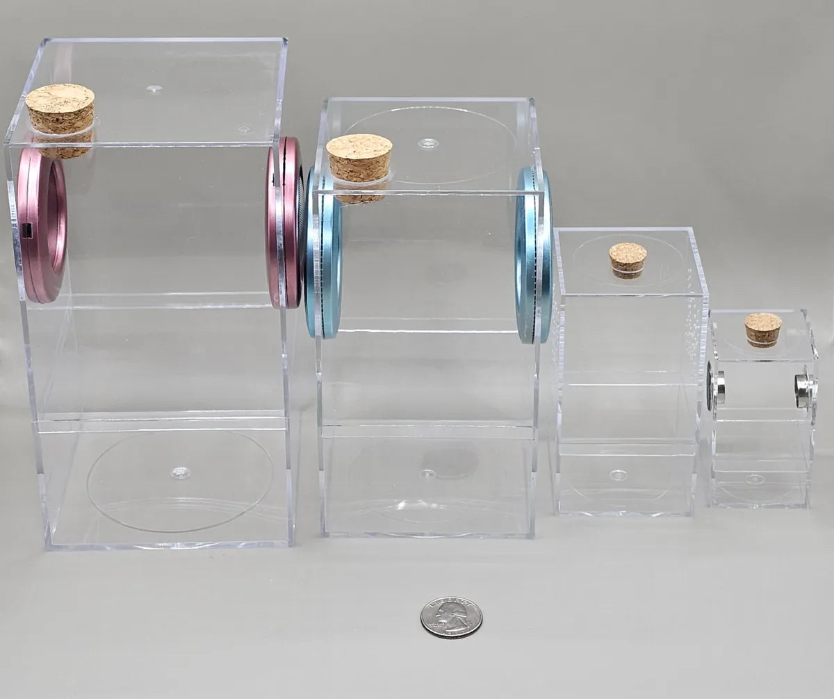 Acrylic Arboreal Mid Opening Enclosure (With Feeding Hole)