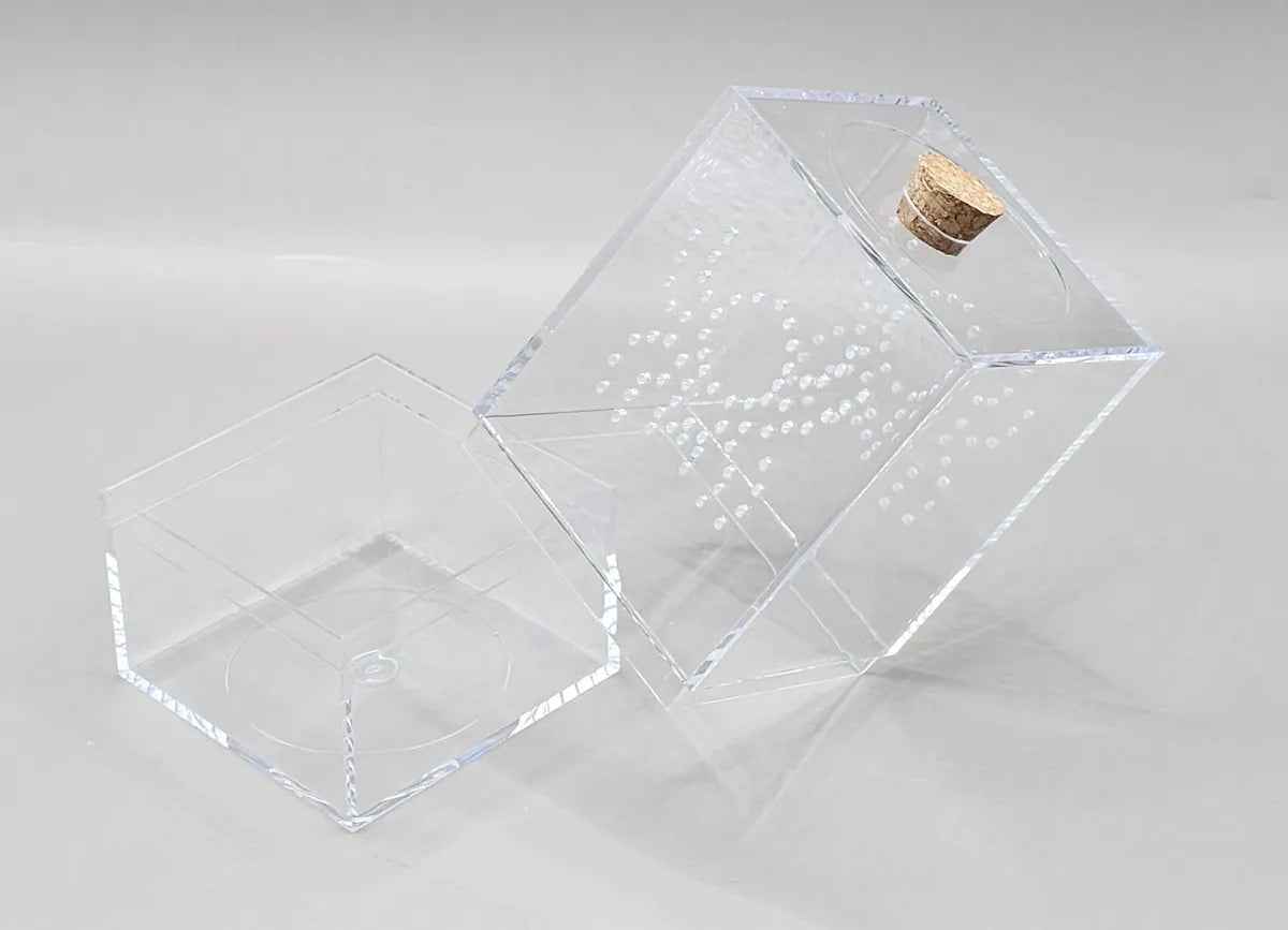 Acrylic Arboreal Mid Opening Enclosure (With Feeding Hole)
