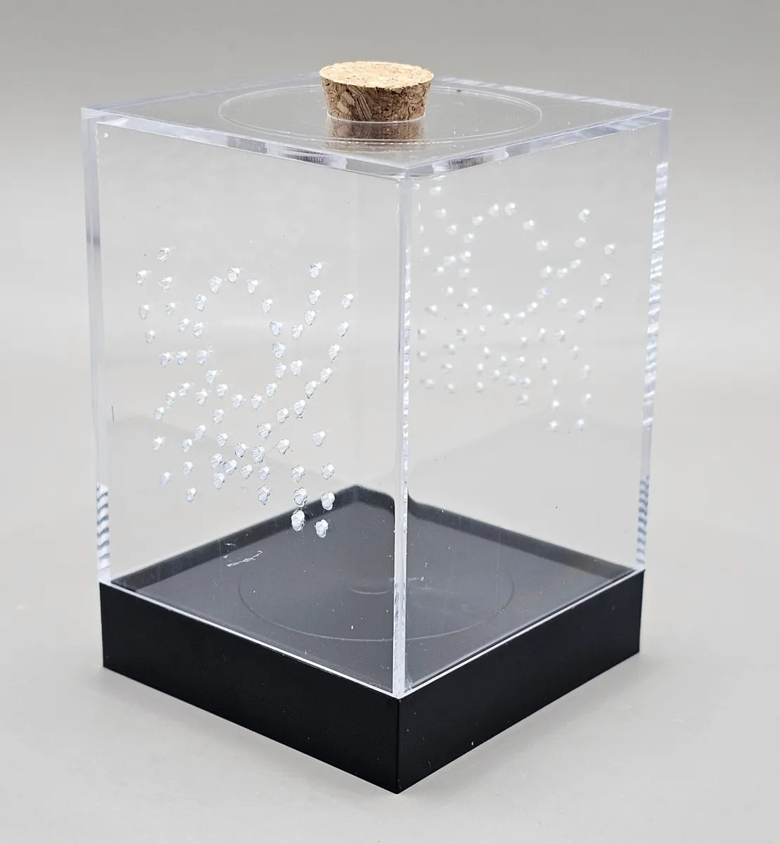 Acrylic Arboreal Bottom Opening Enclosure (With Feeding Hole)
