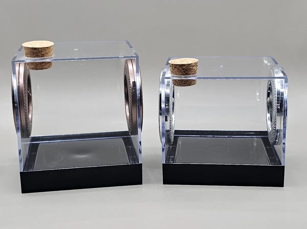 Acrylic Arboreal Bottom Opening Enclosure (With Feeding Hole)