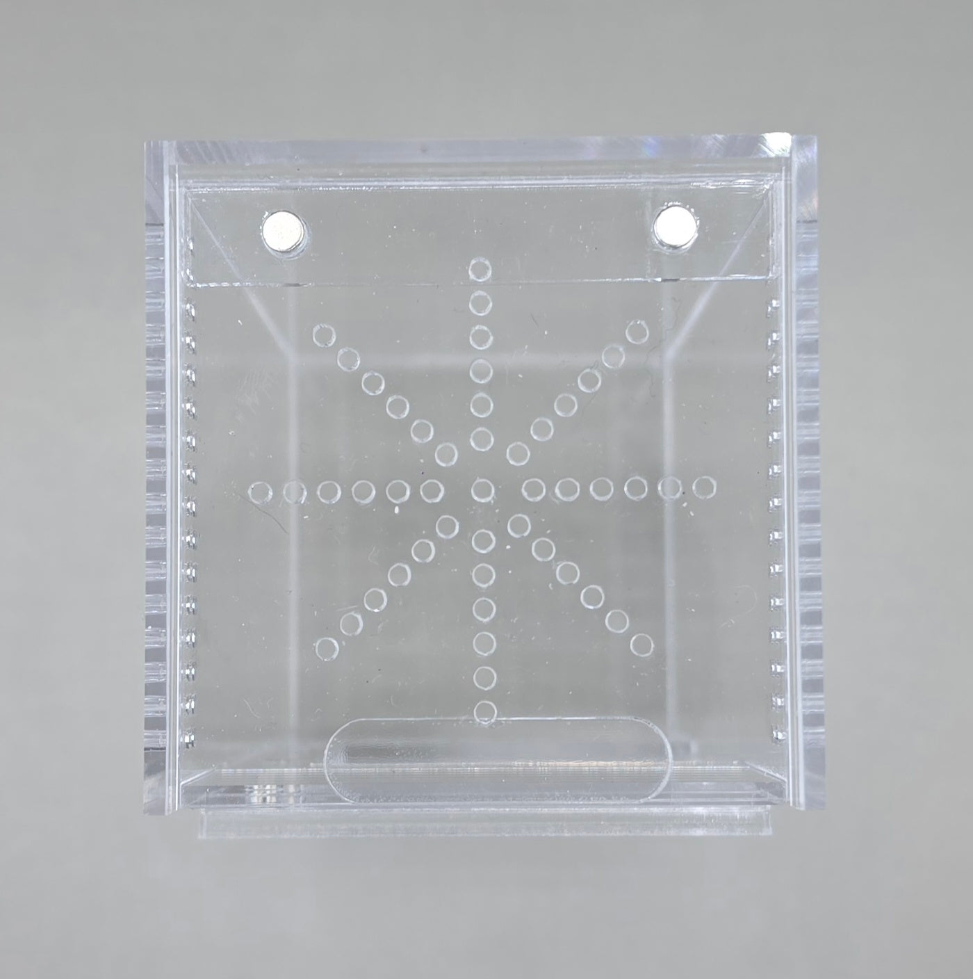 Acrylic Enclosure (Front AND Top Opening!)