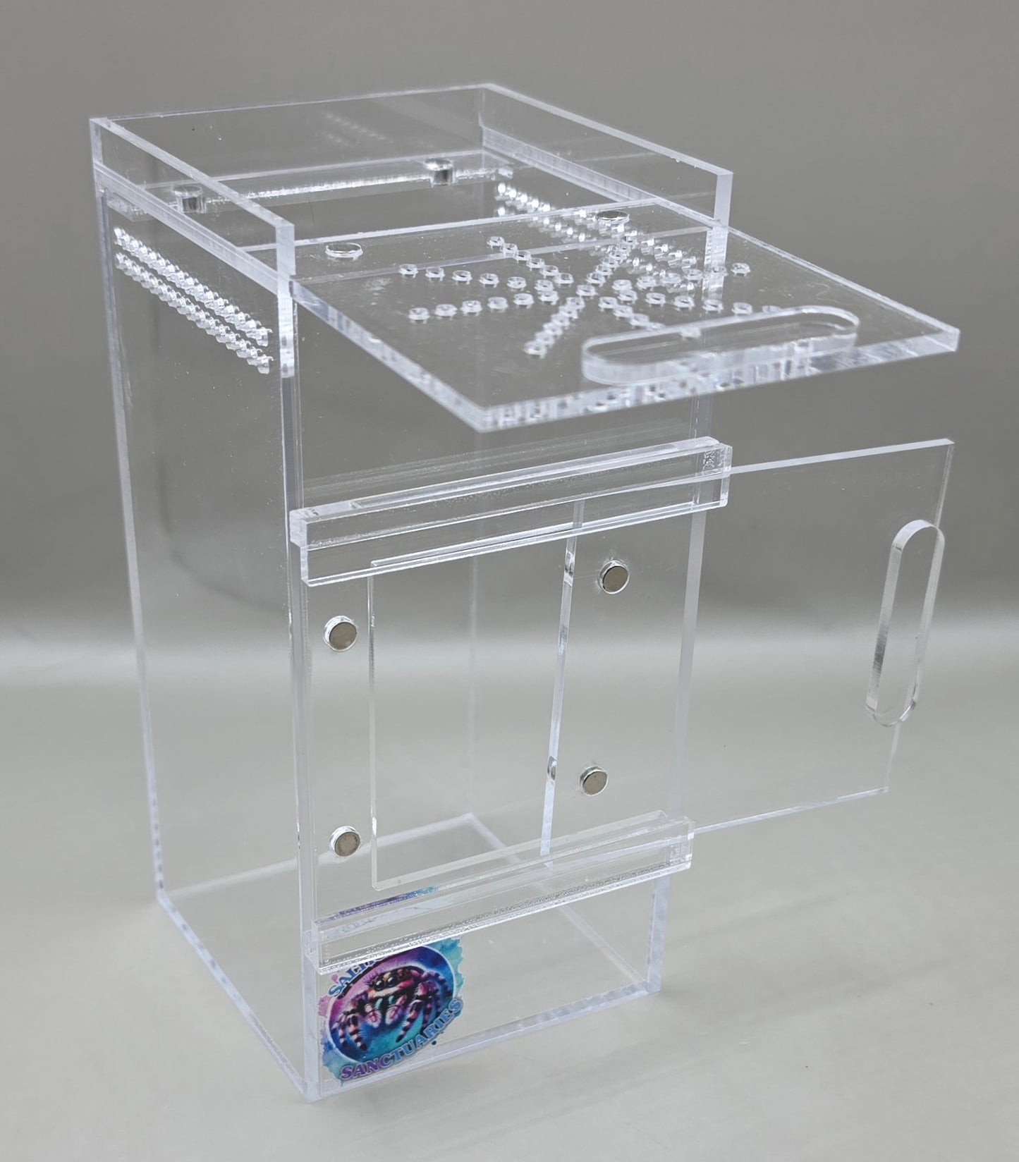 Acrylic Enclosure (Front AND Top Opening!)
