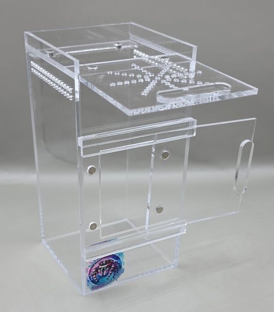 Acrylic Enclosure (Front AND Top Opening!)