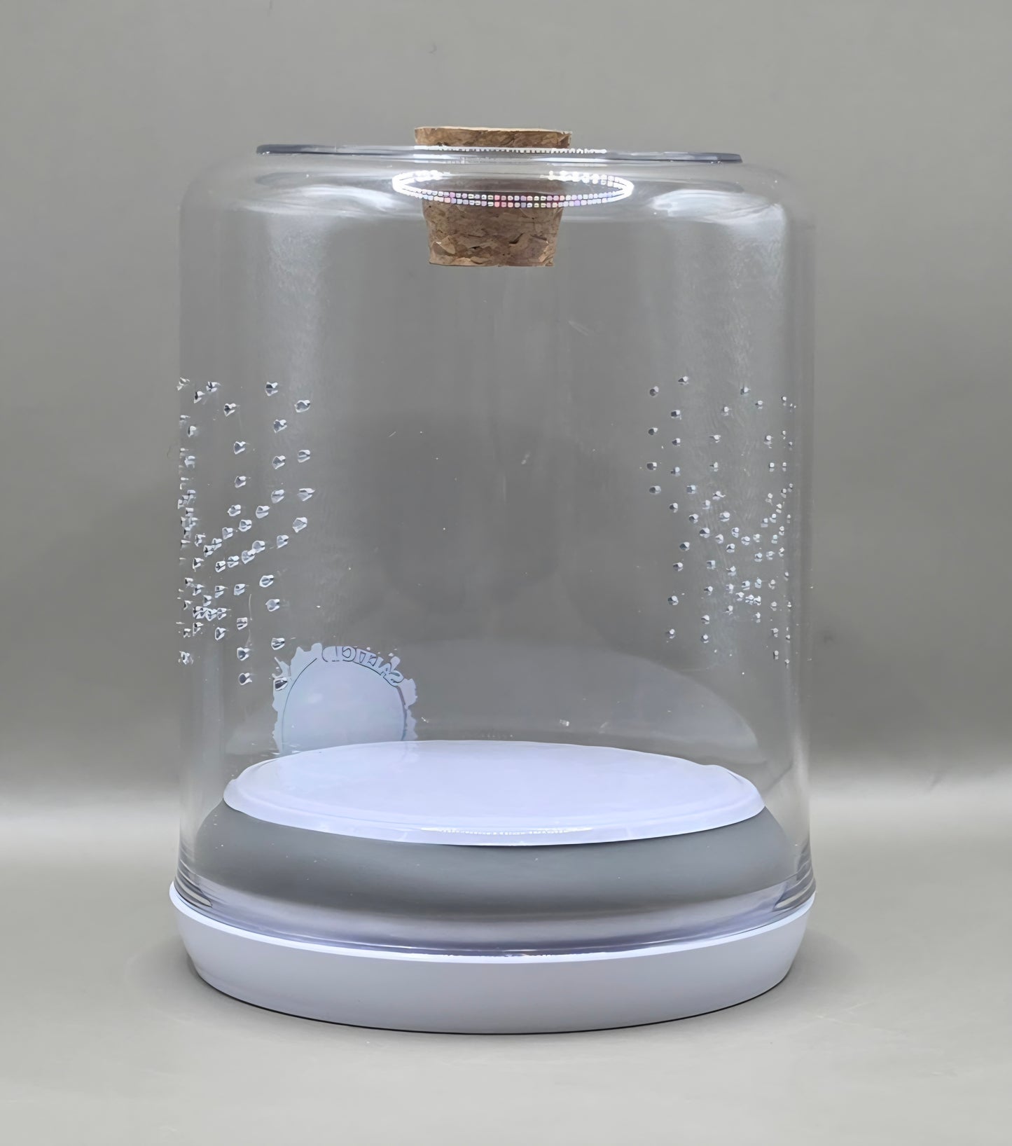 Round Bottom Opening Enclosure (With Feeding Hole)