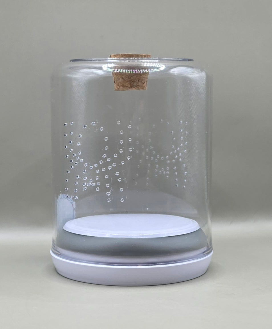 Round Bottom Opening Enclosure (With Feeding Hole)