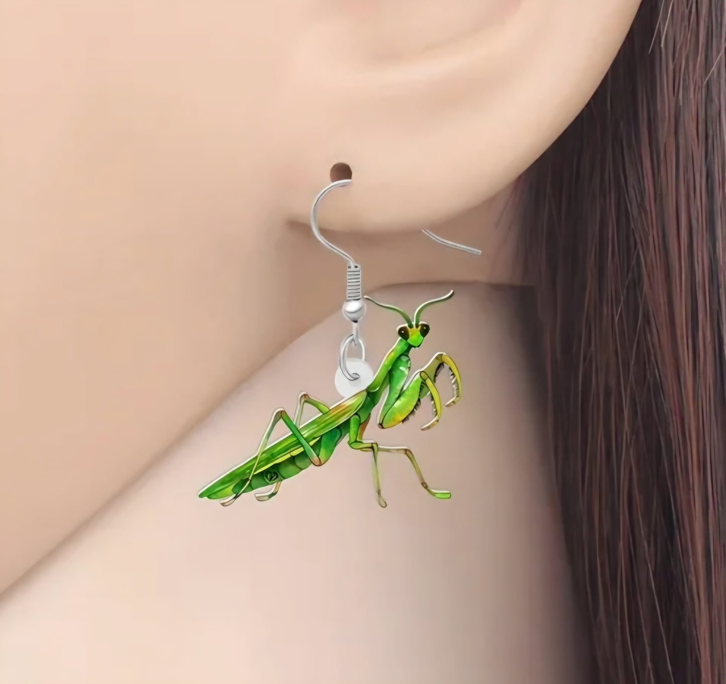 Praying Mantis Earrings