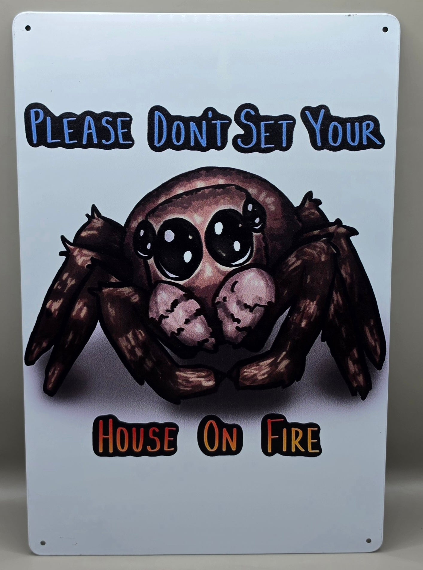 Funny Spider/Mantis Tin Signs (Multiple Styles!)