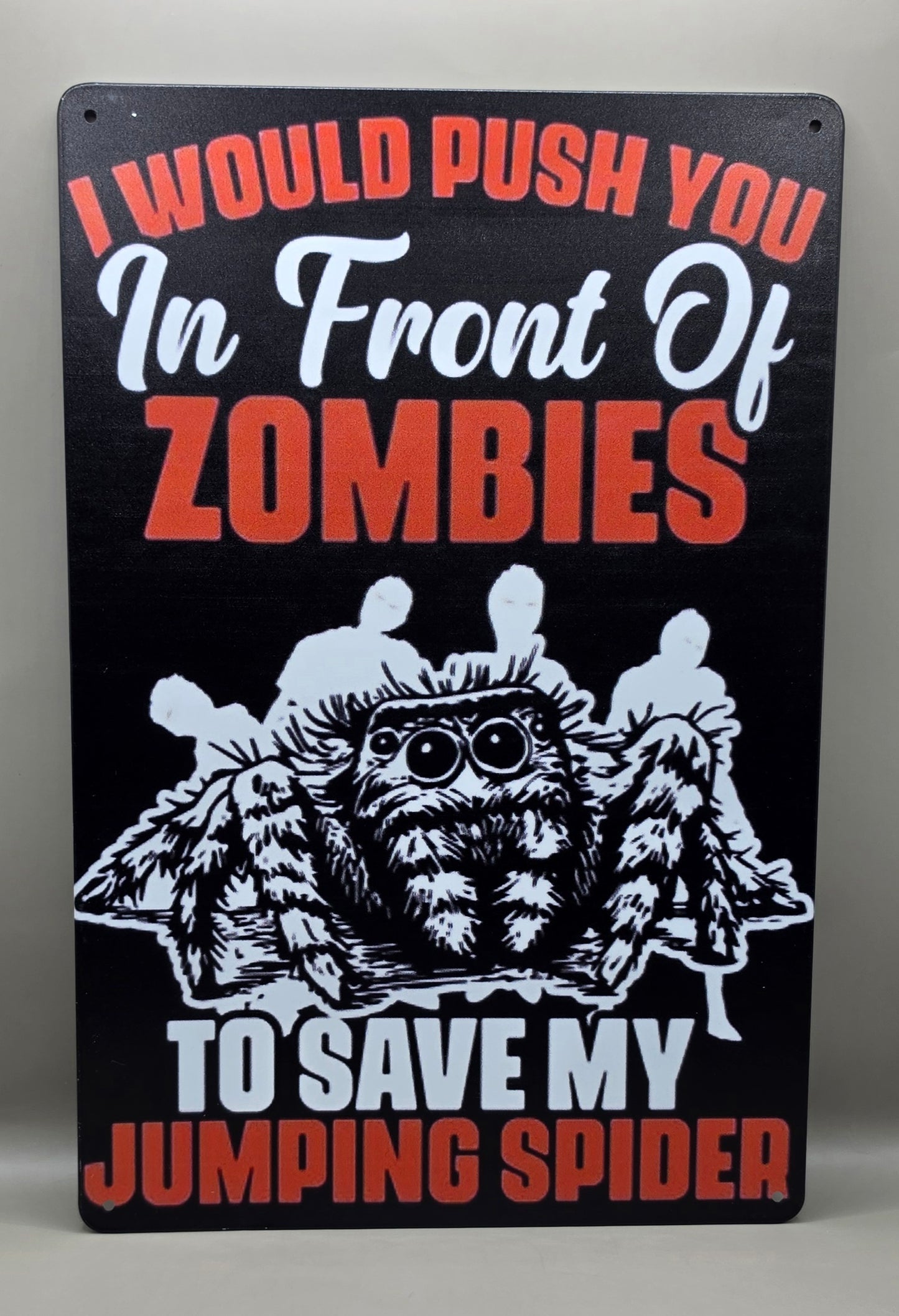 Funny Spider/Mantis Tin Signs (Multiple Styles!)