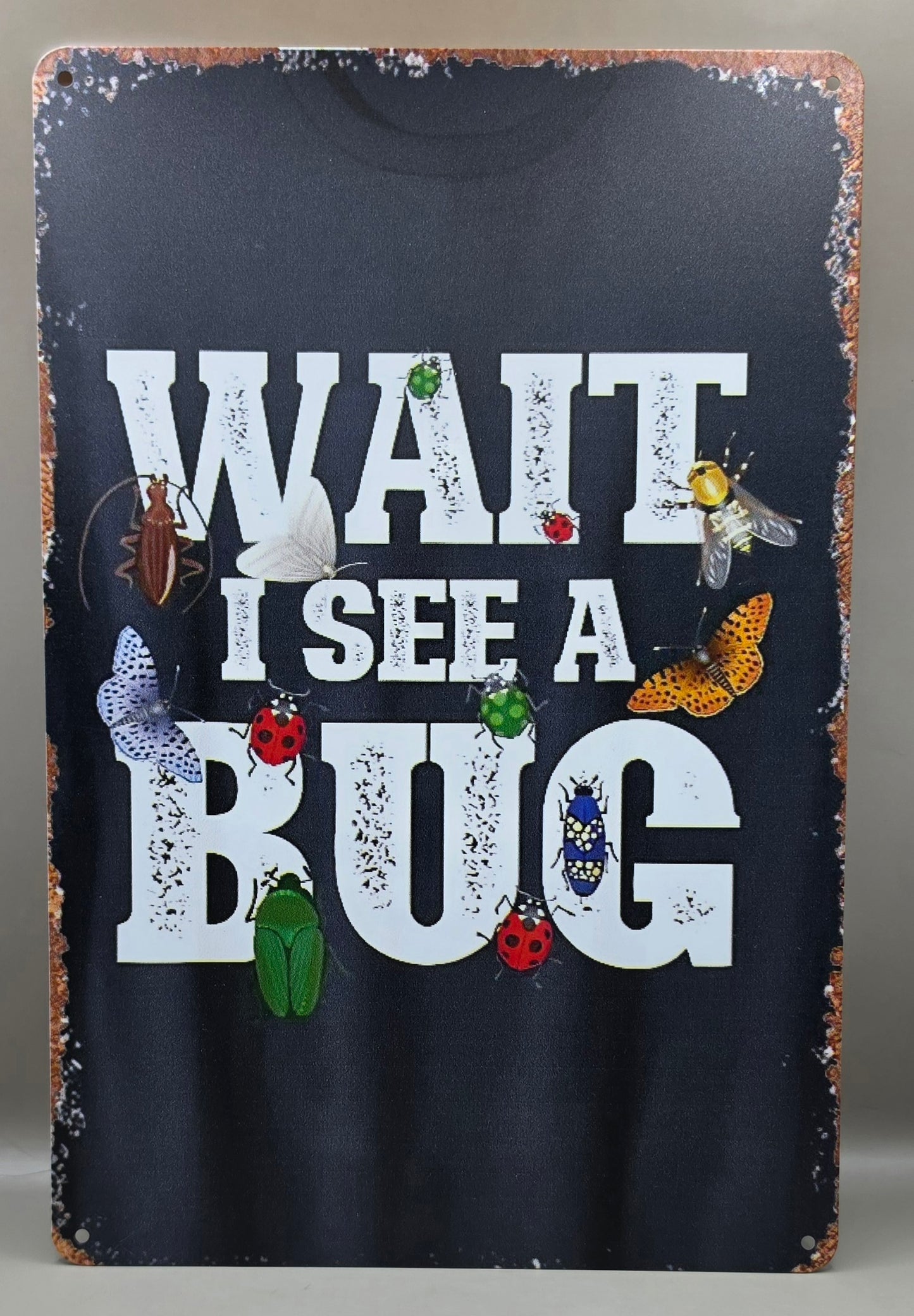 Funny Spider/Mantis Tin Signs (Multiple Styles!)