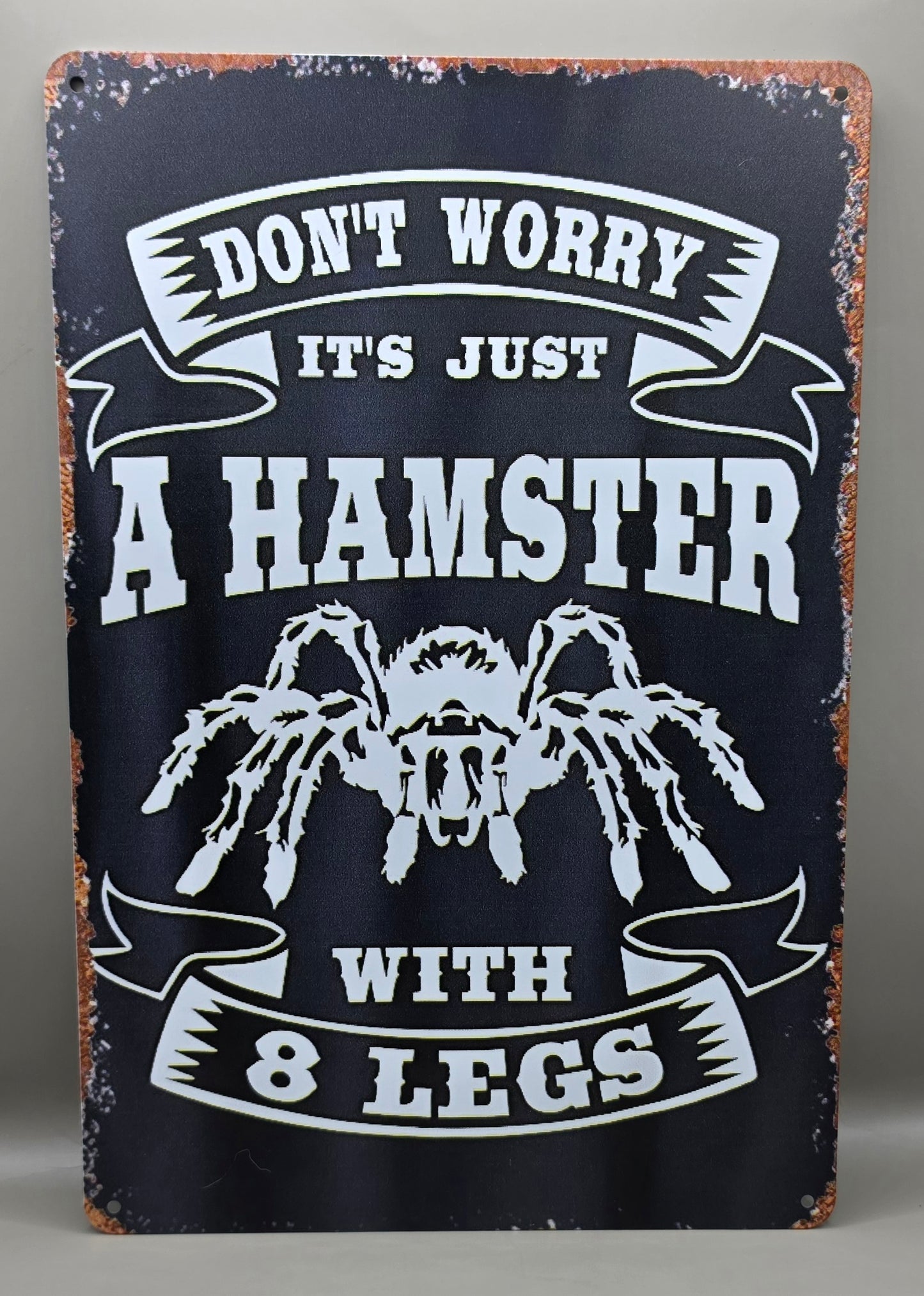 Funny Spider/Mantis Tin Signs (Multiple Styles!)