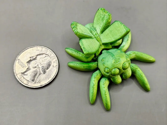 Mini 3D Printed Jumping Spiders (Various)