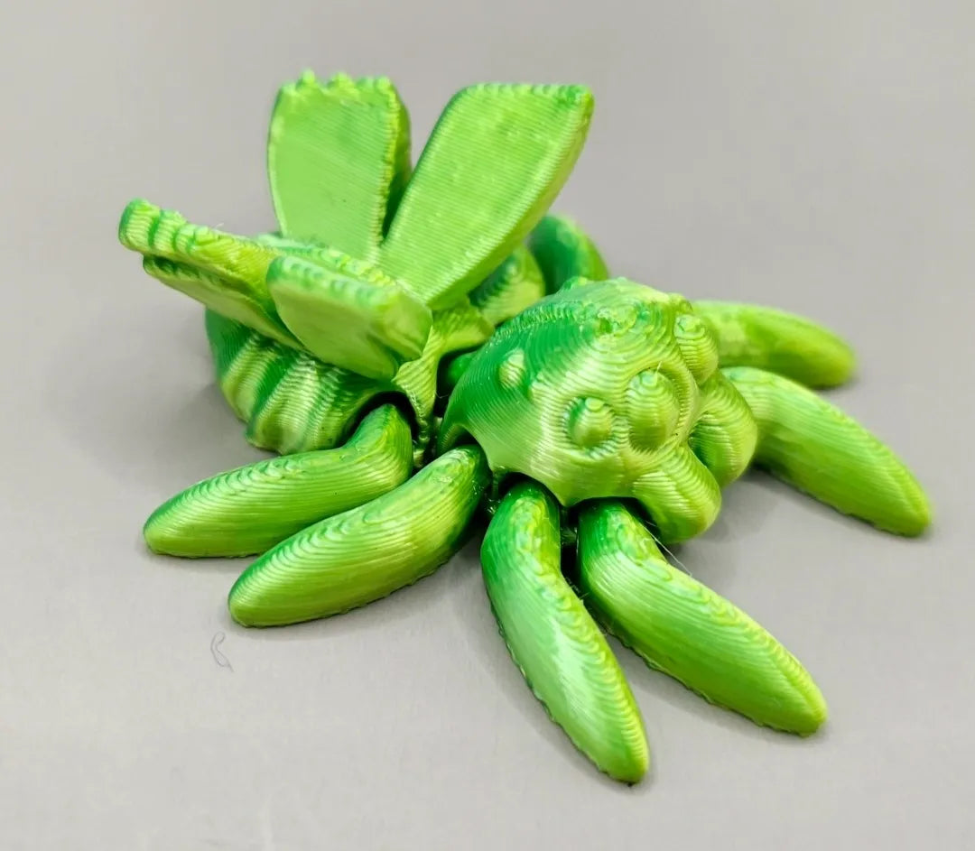 Mini 3D Printed Jumping Spiders (Various)