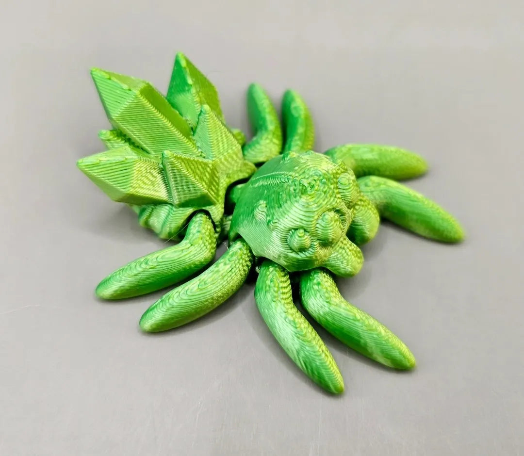 Mini 3D Printed Jumping Spiders (Various)