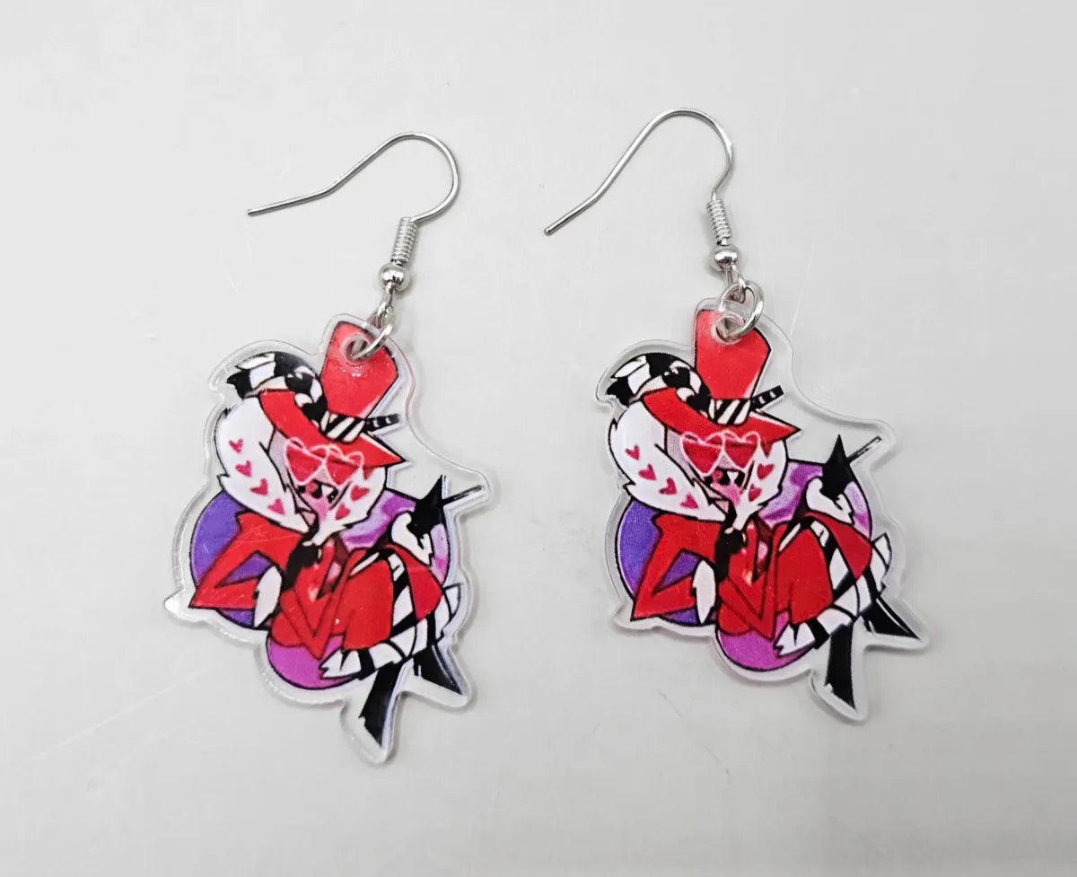 Valentino (Hazbin Hotel) Acrylic Earrings