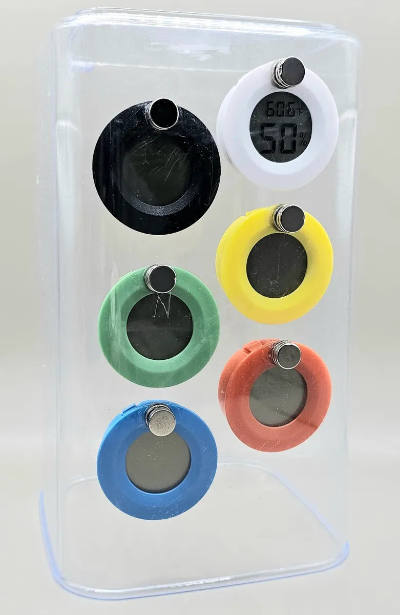 Mini Digital Thermometer/Hygrometer Combo (With Magnets)