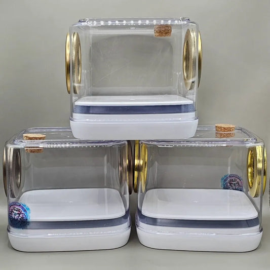 X-Large (Short) Bottom Opening Enclosure (With Feeding Hole)
