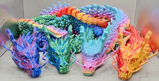XL 3D Printed Dragons