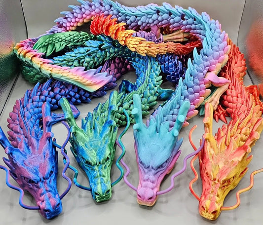 XL 3D Printed Dragons