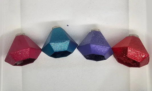 Glitter Gem Spider Hides (with or without decor)