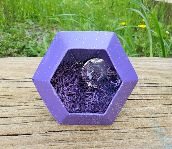 Glitter Gem Spider Hides (with or without decor)