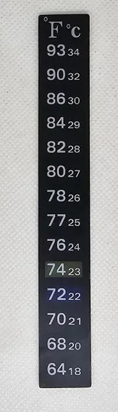 Thermometer Sticker Strip