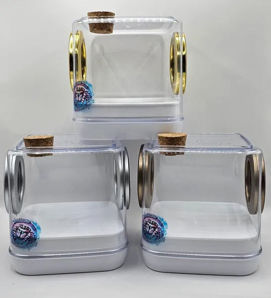 Large Bottom Opening Enclosure (With Feeding Hole)