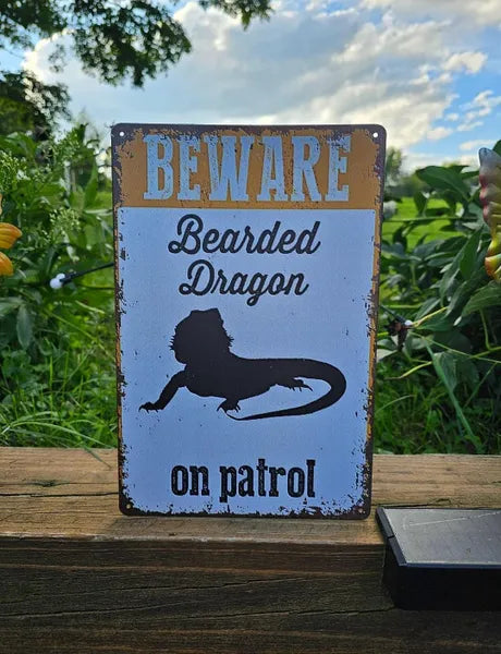 Funny Tin Signs (Amphibians & Reptiles)