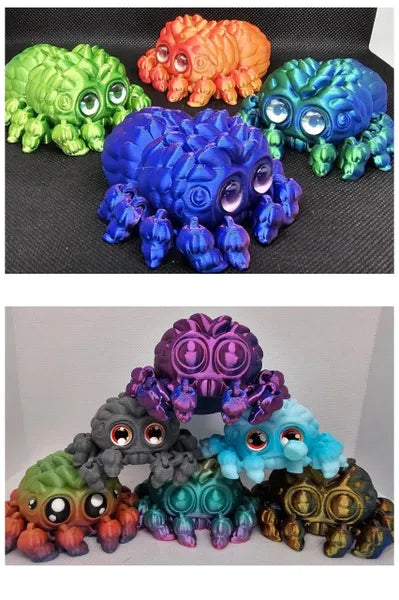 3D Printed Jumping Spiders