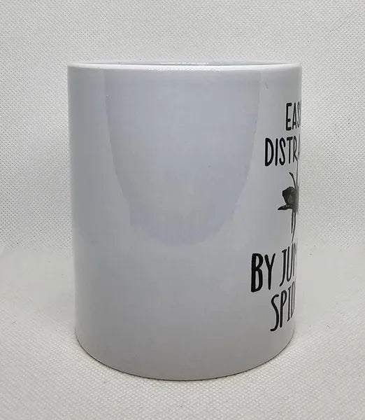 Easily Distracted By Jumping Spiders 11oz Mug