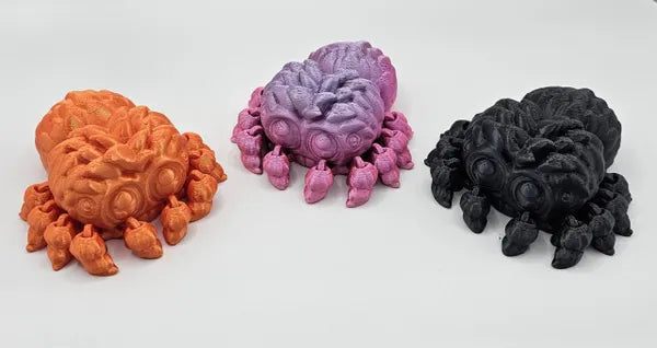 3D Printed Jumping Spiders