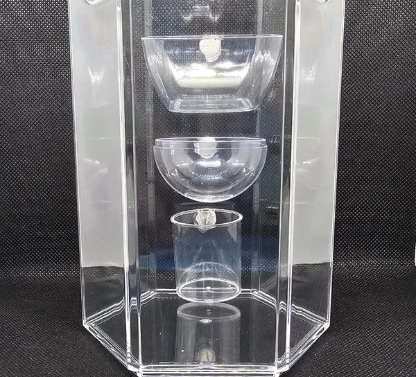 Clear Acrylic Magnetic Feeder Cups